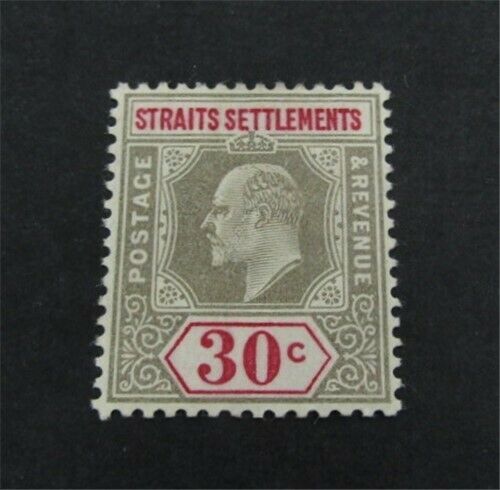 Nystamps British Straits Settlements Stamp # 119 Mint Og H $55   G8x2030
