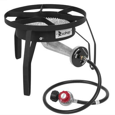 200,000 Btu Outdoor Stove Propane Burner Cooking Gas Portable Cooker Bbq Grill
