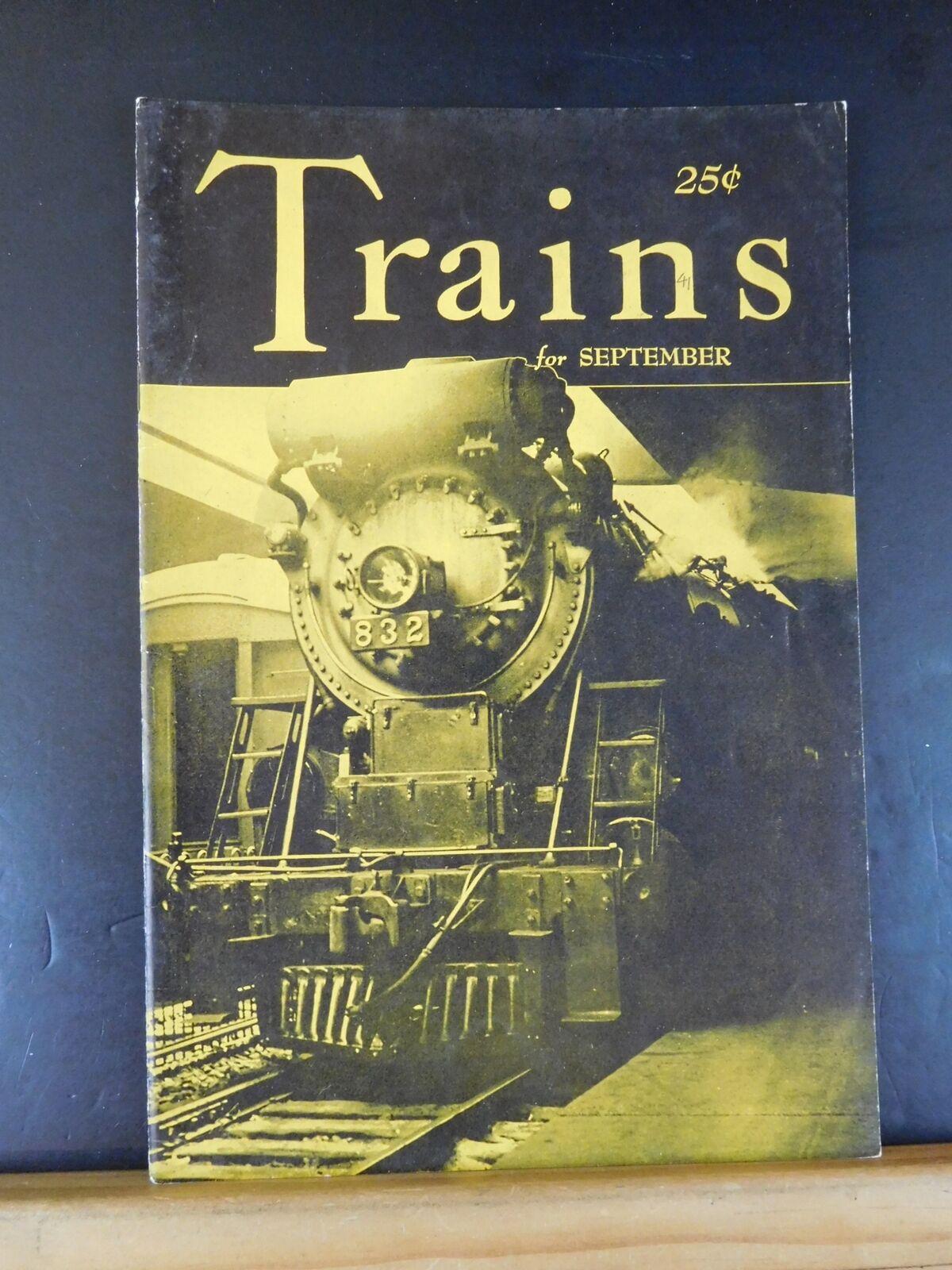 Trains Magazine 1941 September Narrow Gauge To Santa Fe Granite From Vermont Rea