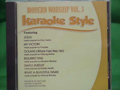 Modern Worship  Volume #3  Christian  Daywind  Karaoke Style  Cdg  Karaoke  New