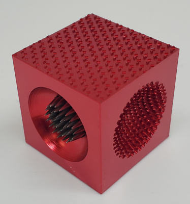 Cube-2 Pool Cue Tip Tool Shaper Scuffer - Aerator - Nickel - Dime - Penny Radius