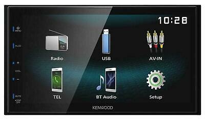 Kenwood Dmx120bt 6.8" Wvga Display Bluetooth Digital Multimedia Stereo Receiver
