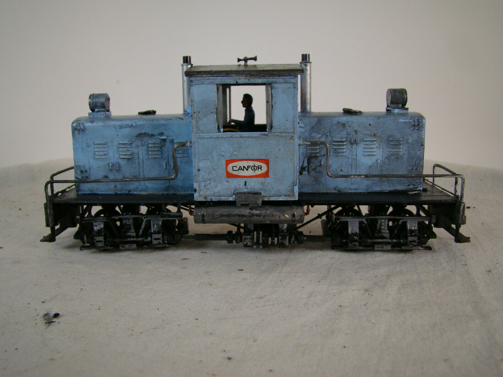 Diesel Shay Logging Locomotive - Custom Built And Weathered - On30 - Dcc & Sound