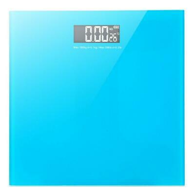 Electronic Digital Bathroom Scale Glass Body Weight Scale 396lb With Battery