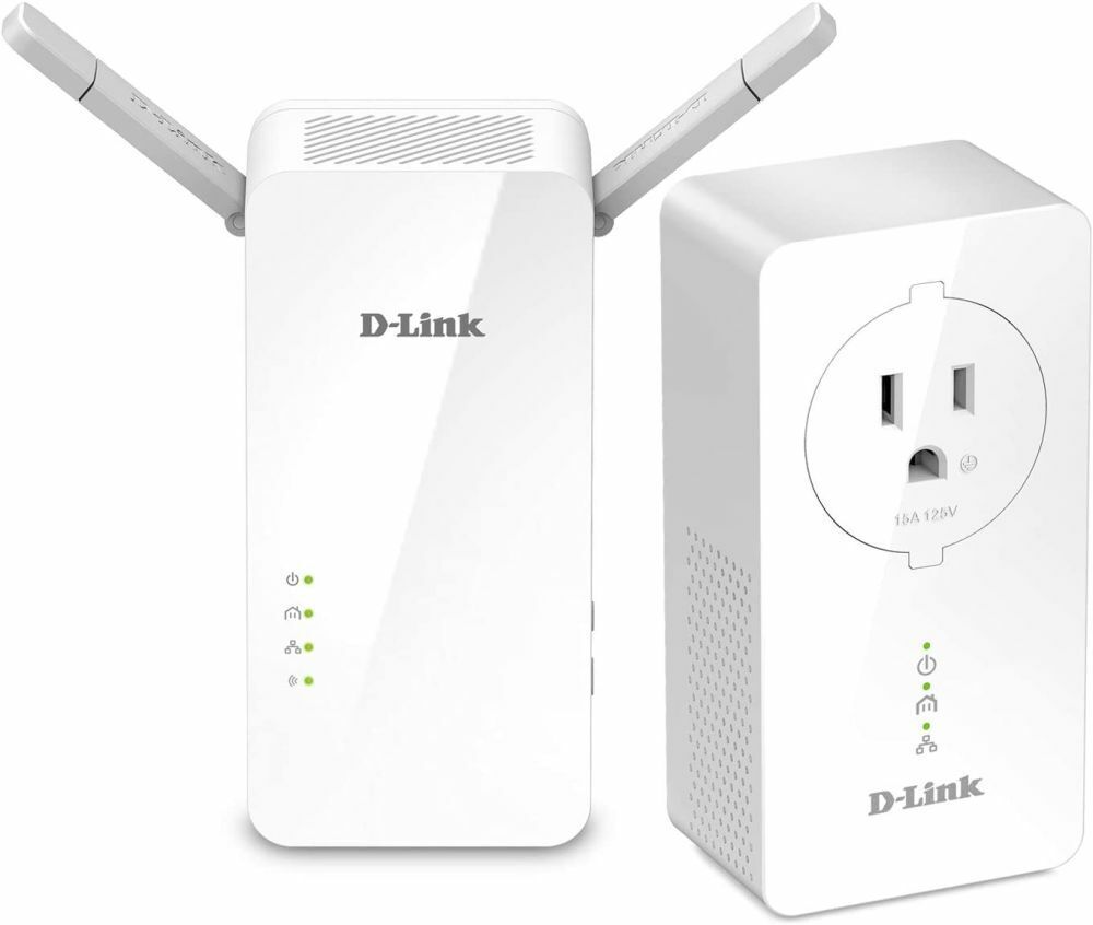 D-link Dhp-w611av Powerline Av2 1000 Wi-fi Ac1200 Homeplug Network Starter Kit
