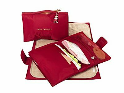 Melobaby Melorouge Wallet And Mat Changing Pads Red/caramel