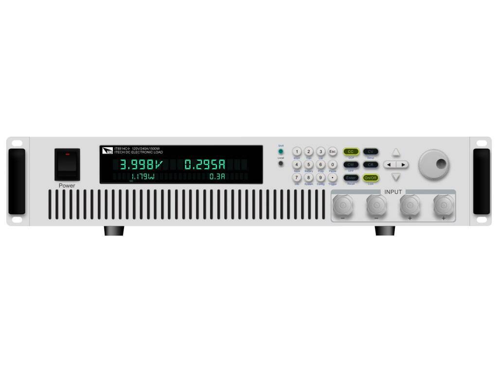 Itech It8514c+ - Single Channel Dc Electronic Load,120v,240a,1500w