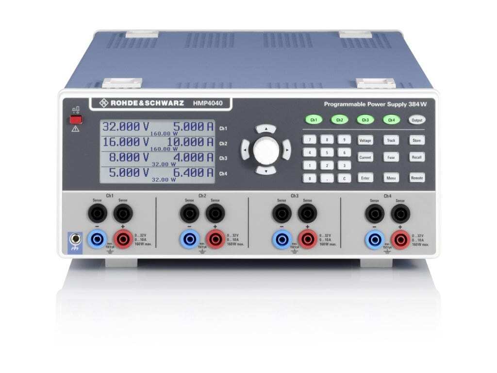 Rohde & Schwarz Hmp4040 Four-channel Power Supply, 384 W