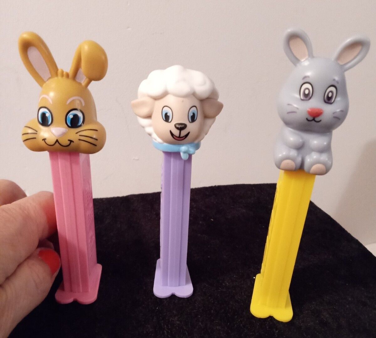 Easter Animal Pez Candy Dispenser Made In Hungary /china Lamb Rabbit