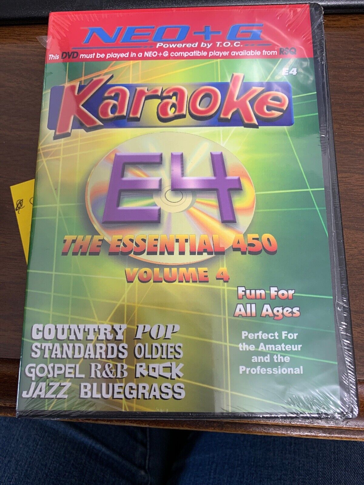 Neo +g Karaoke Disk  Chartbuster Essential #4