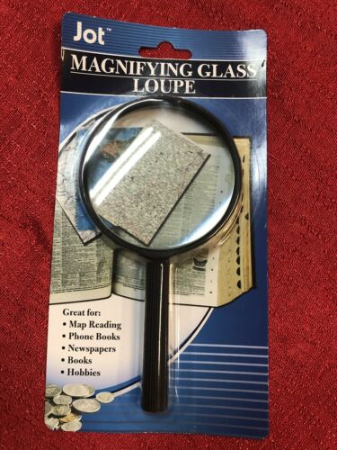 Jumbo Magnifying Glass - Hand Held New Sewing Hobbies Reading Maps