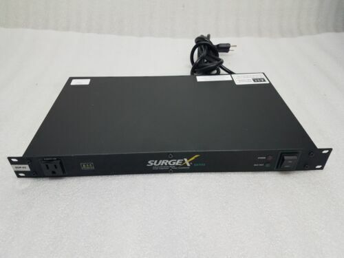 Surgex Sx1115 9-outlet Rackmountable Surge Eliminator Power Conditioner Tested
