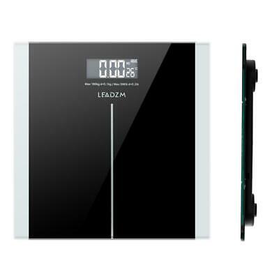 396 Lb Digital Lcd Personal Glass Bathroom Scale Body Weight Weighing Scales Kg