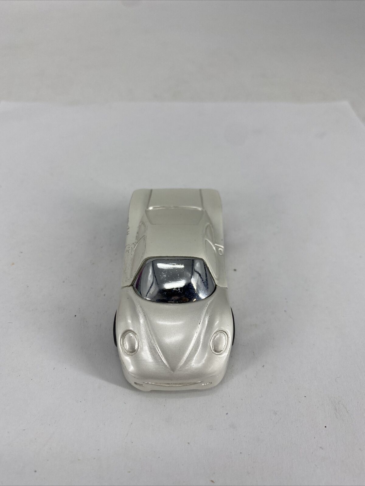 Vintage Z Best Car Shaped Torch Pocket Lighter 3" Metal Refillable Butane Pearl