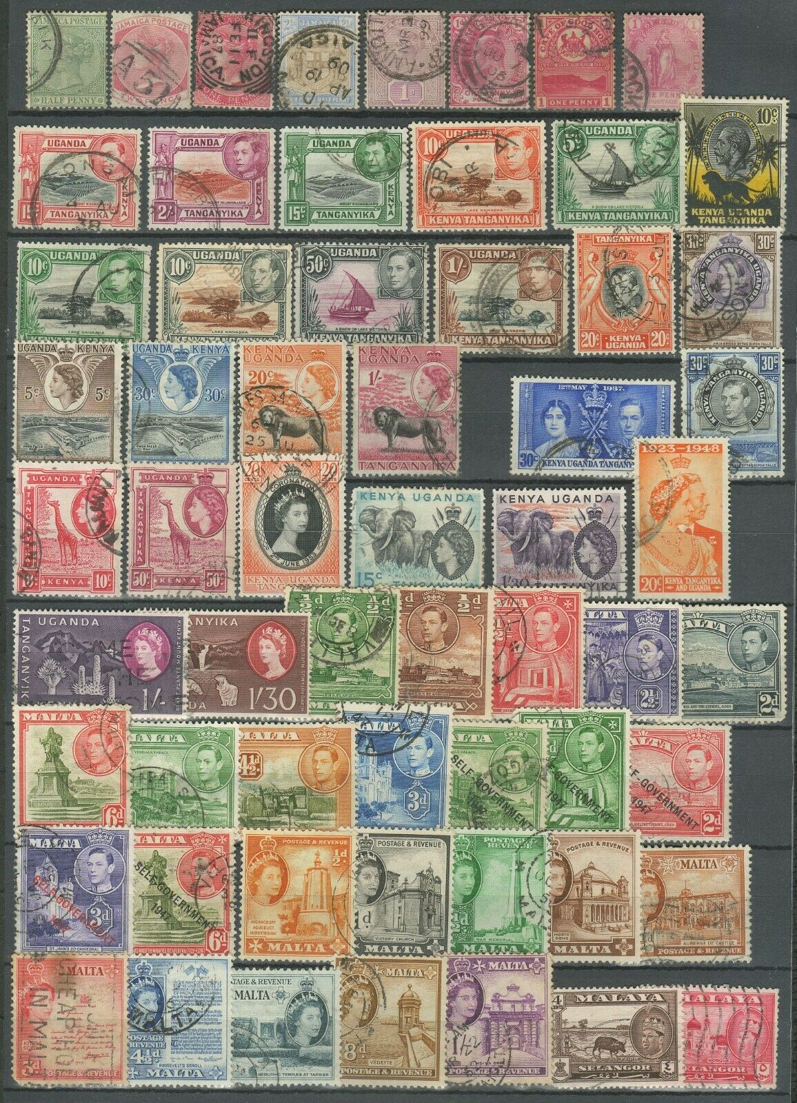 British Colonies Collection ☀ Used Stamps