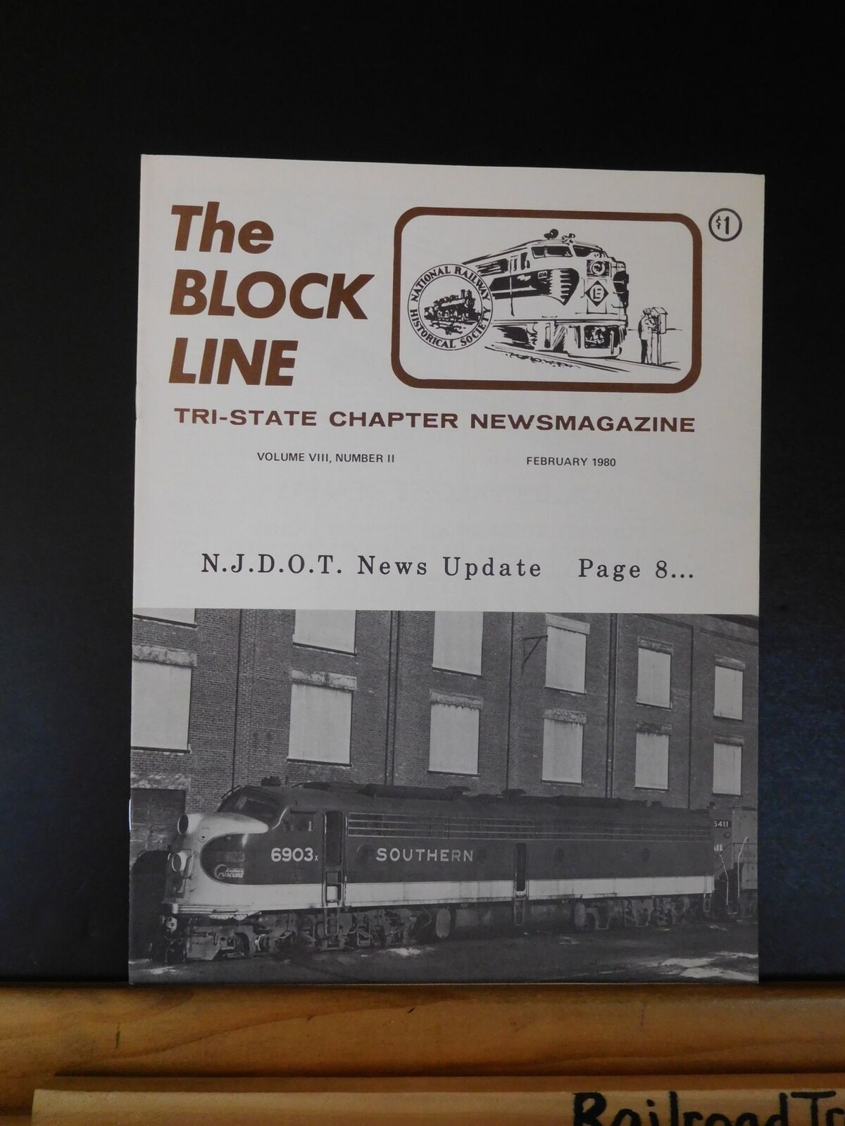Block Line Nrhs 1980 Feb D&h Amtrak T Report D&h News
