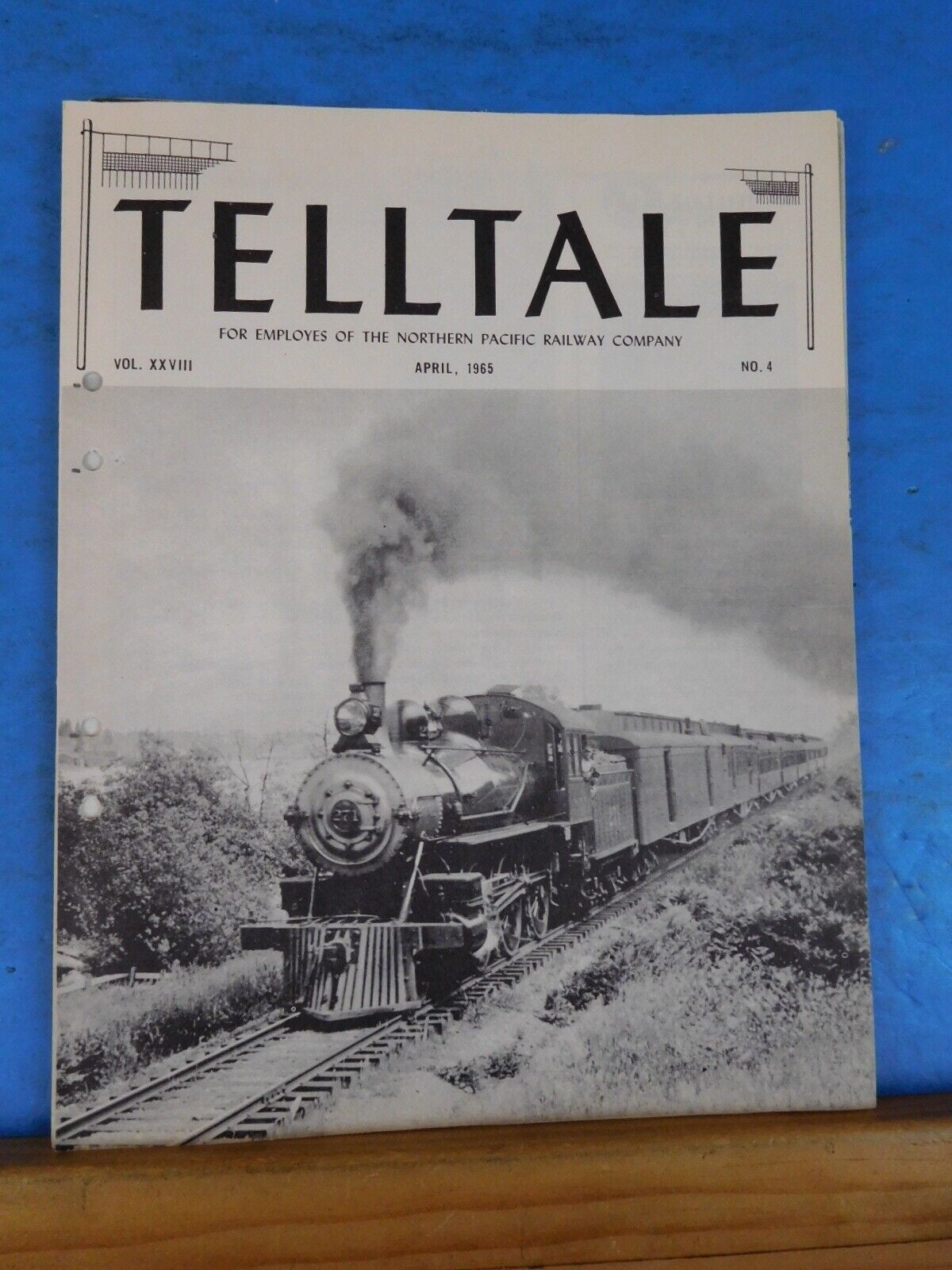 Tell Tale 1965 April Northern Pacific Employee Magazine Telltale