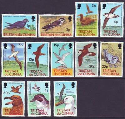 Tristan Da Cunha 1977 Sc 222-233 Mnh Set Bird