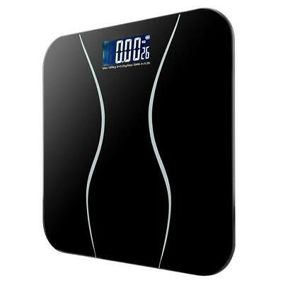 New 396lb 180kg Electronic Lcd Digital Bathroom Body Weight Scale With Battery