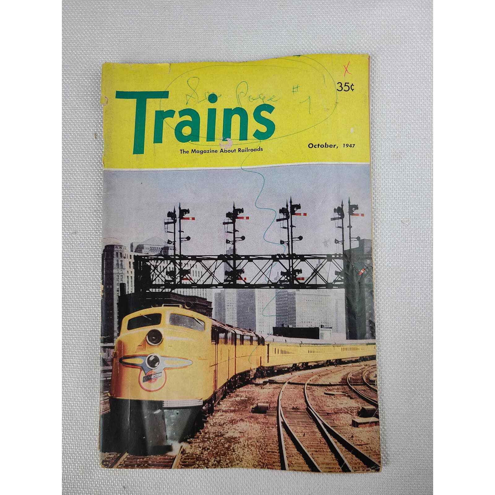 Trains Magazine Volume 7 Number 12 October 1947