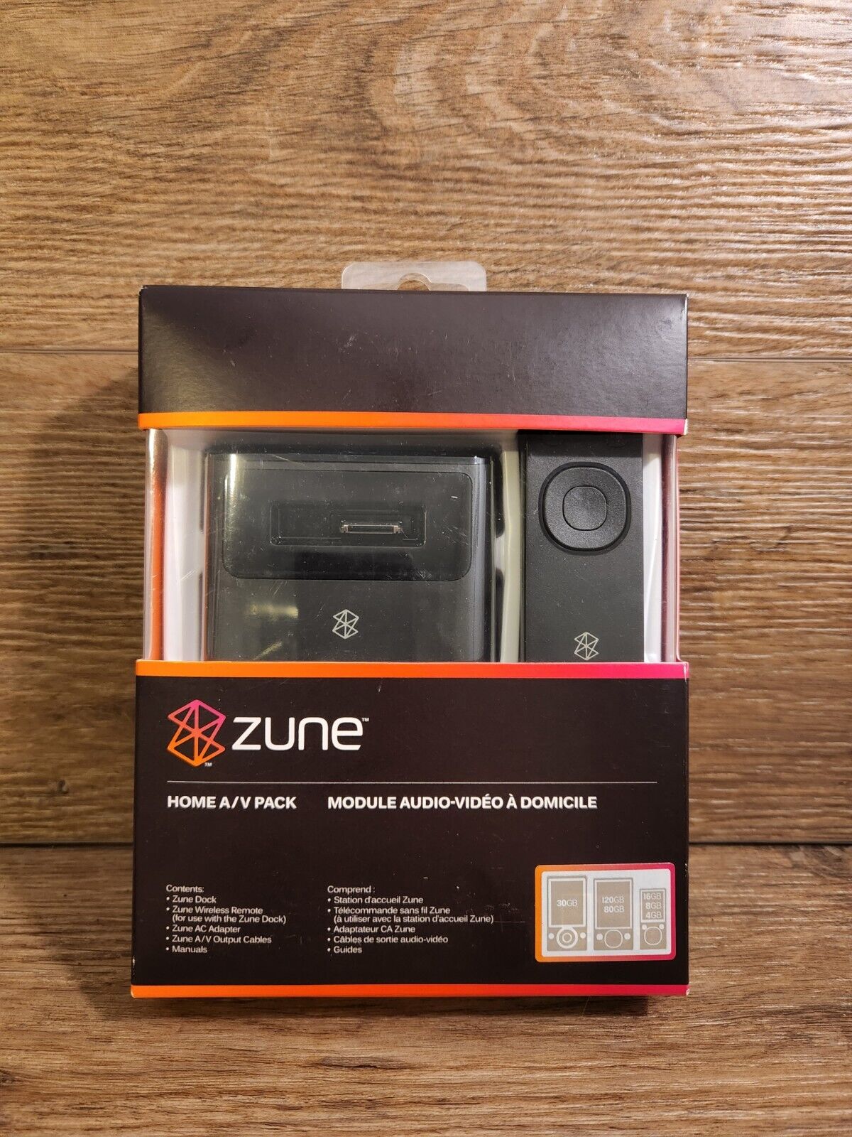 Zune Home A/v Pack - Dock, Remote, Ac Adapter & A/v Cables