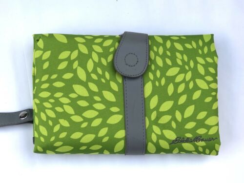 Eddie Bauer Changing Baby Pad Bathroom Portable Travel Green Folding Compact