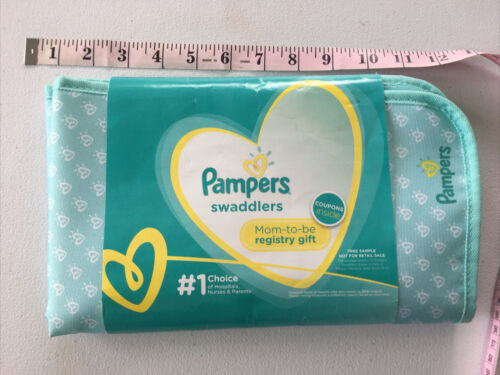 Pampers Swaddlers Traveling Portable Foldable Padded Soft Changing Pad 13”x22”