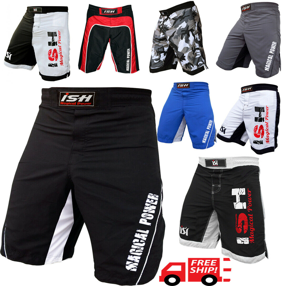 Kick Boxing Mma Shorts Ufc Cage Fight Fighter Grappling Muay Thai Men's Short
