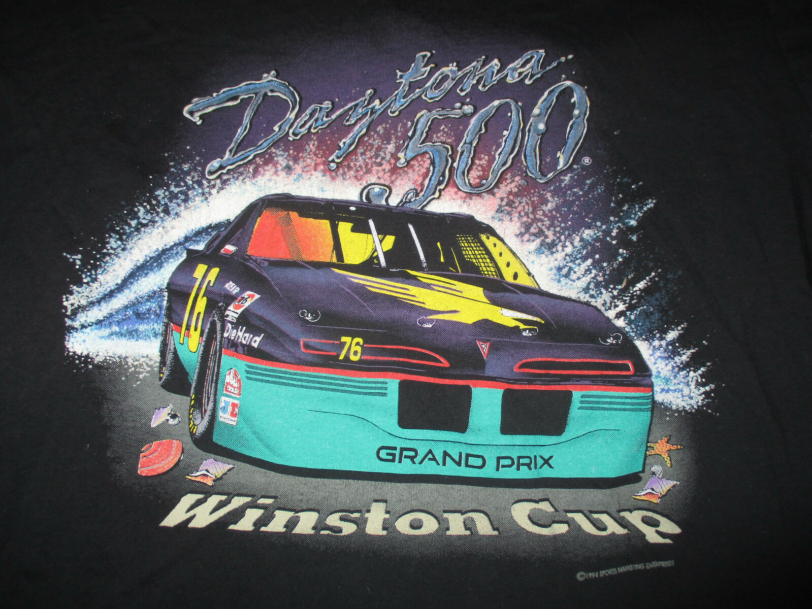 1994 Daytona 500 Winston Cup Nascar "be There" (xl) Shirt Sterling Marlin Winner