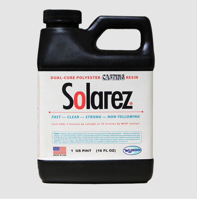 Solarez Uv Cure Clear Polyester Casting Resin (pint) - Diy Craft, Jewelry, Hobby