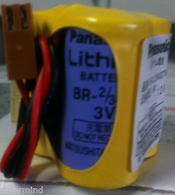 Brand New Panasonic Br-2/3agct4a 6 Volts 2400mah Lithium Plc  With Wire