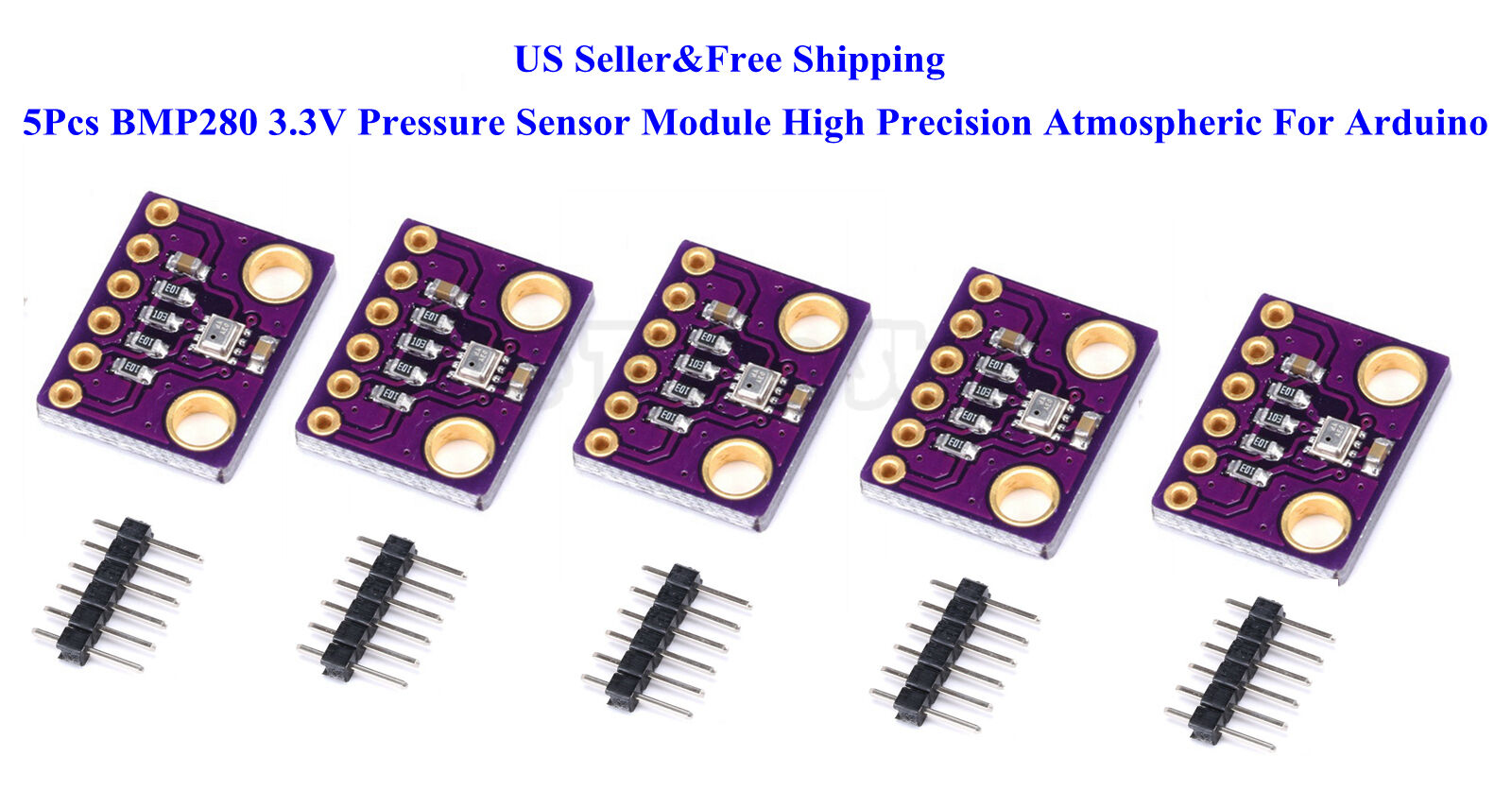 5pcs Bmp280 3.3v Pressure Sensor Module High Precision Atmospheric Us