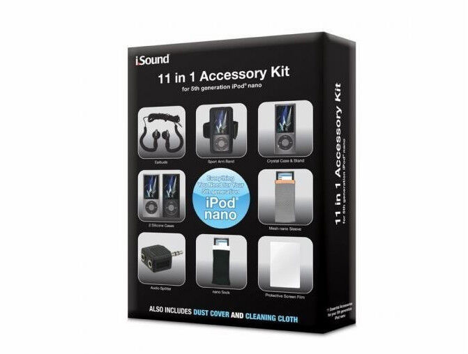 Isound (10 In 1 Accessory Kit) For Ipod Nano