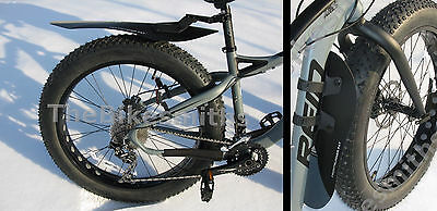 Axiom Frontrunner Or Rearrunner Fat Bike Mtb Fender Clipon Qr Lightweight Choose