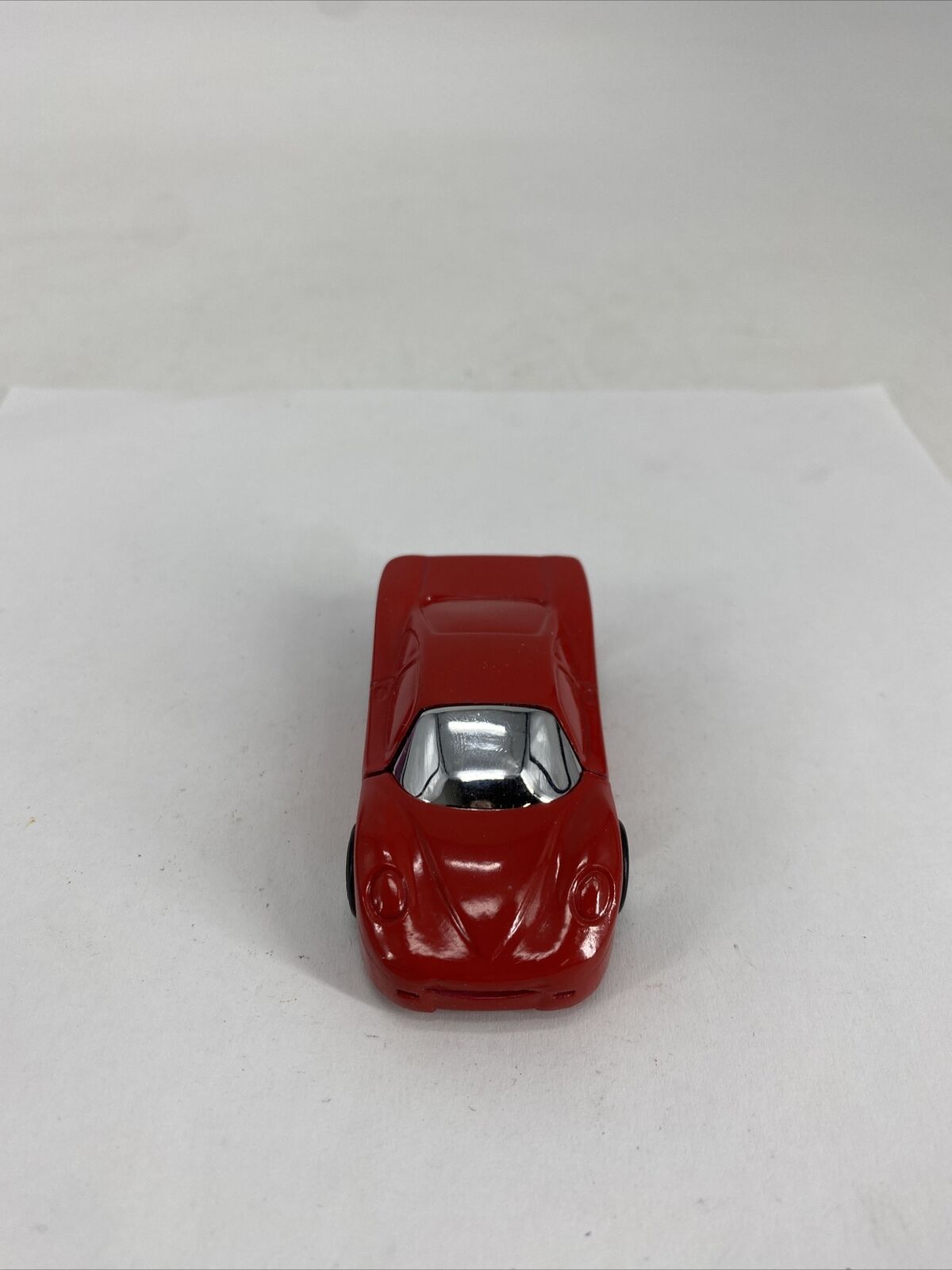 Vintage Z Best Car Shaped Torch Pocket Lighter 3" Metal Refillable Butane Red