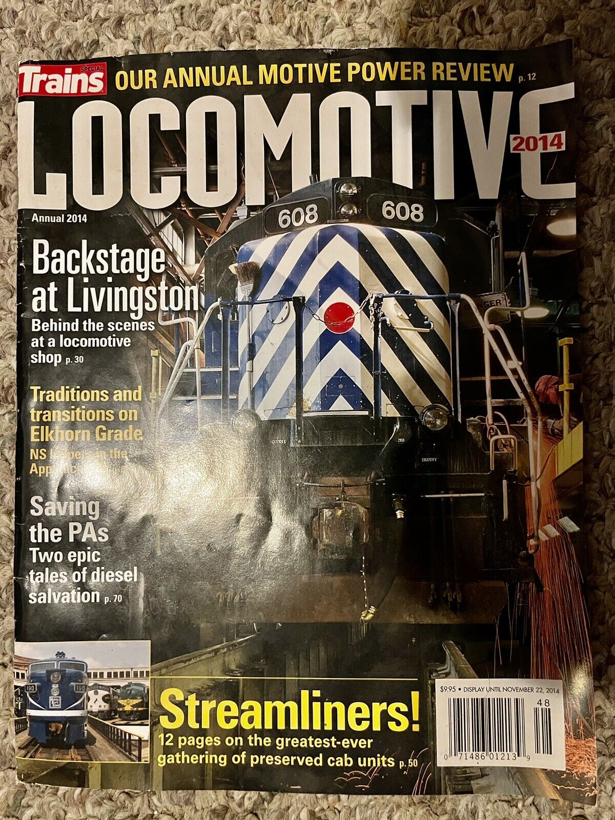 Trains Magazine Special Edition Locomotive Annual 2014  Streamliners Livingston