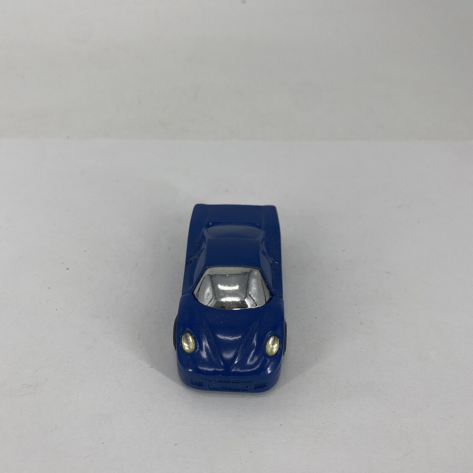 Vintage Z Best Car Shaped Torch Pocket Lighter 3" Metal Refillable Butane Blue