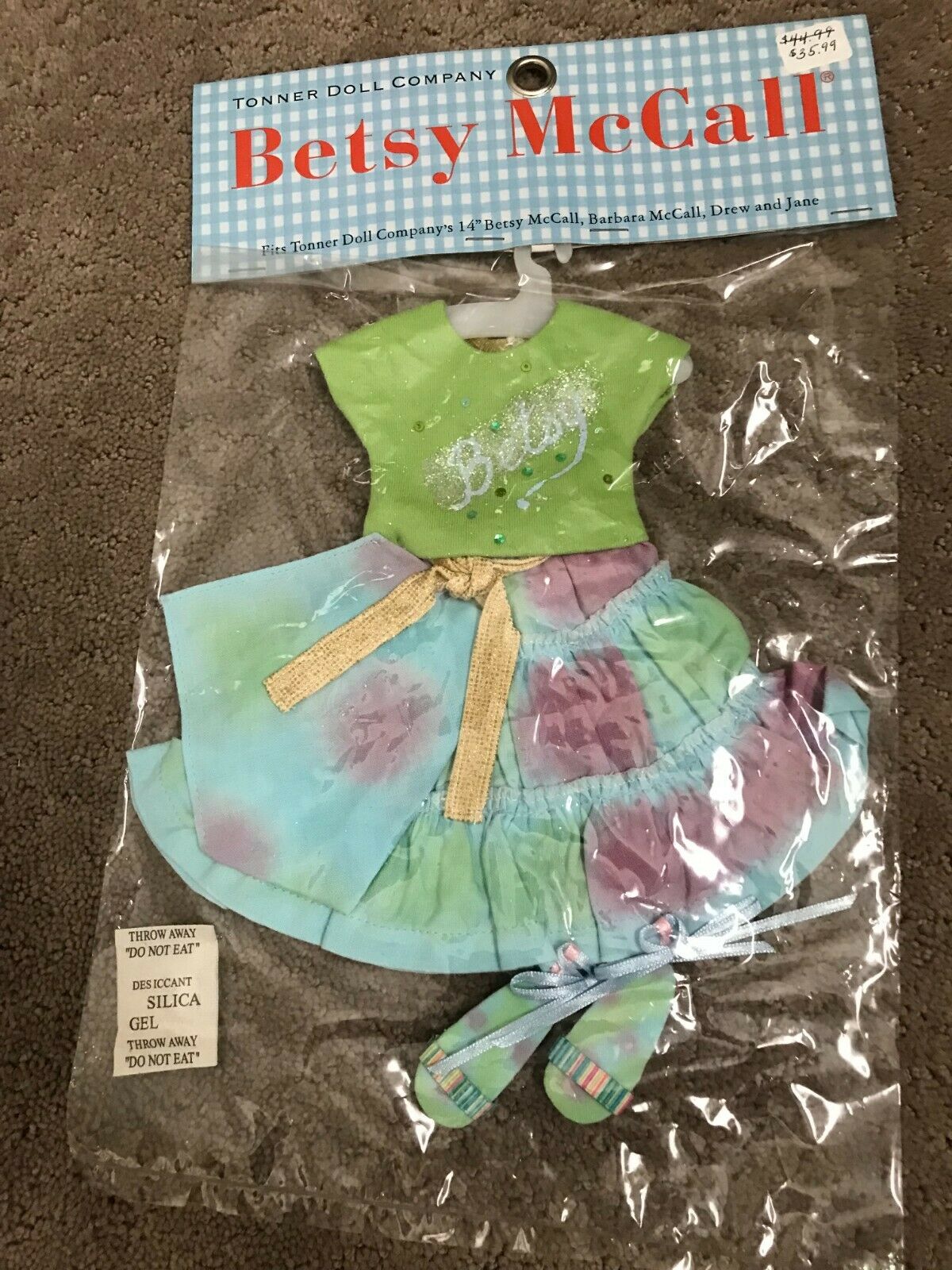 Betsy Mccall 14" Tonner Doll Smart Art Outfit