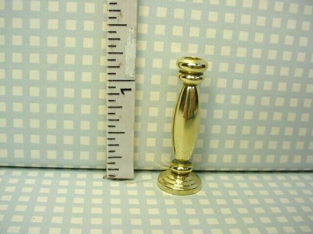 Miniature Table Lamp Base  #trb102 Polished, Machined Brass