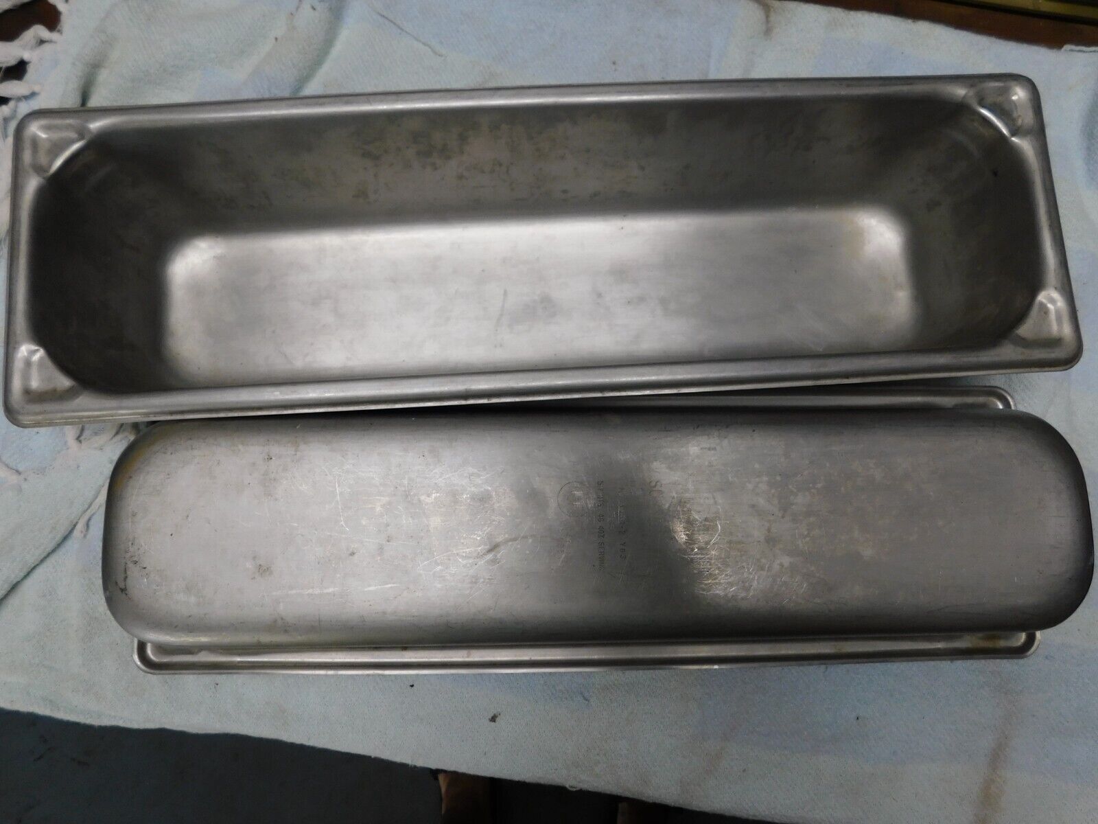 Vollrath Super Pan Ii Part # 3054-2 Depth 4 Inches 20" X 6" Lot Of Two Get Both!