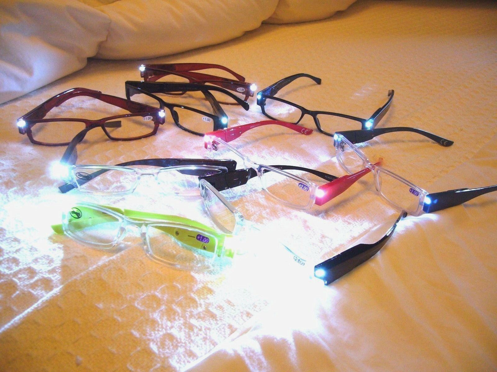 Reading Glasses W/ Led Lights...amazing What U Can Do With These ~~~~closeout