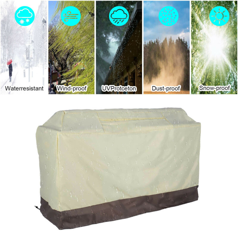 Waterproof Outdoor Barbecue Bbq Gas Grill Cover Heavy Duty 58" 64" 70" 72"
